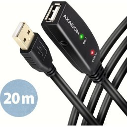 AXAGON ADR-220 Active extension USB 2.0 A-M > A-F cable, 20m