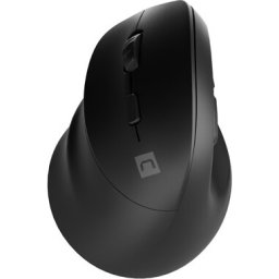 Мишка Natec Vertical Mouse Crake 2 BLUETOOTH 5.2 + 2.4GHZ BLACK 2400dpi, Left handed, black