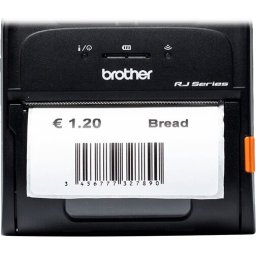 BROTHER Continuos label White 76 mm to RJ3055WB - 24 pcs