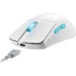 Геймърска безжична мишка ASUS ROG Harpe Ace Aim Lab Edition - White