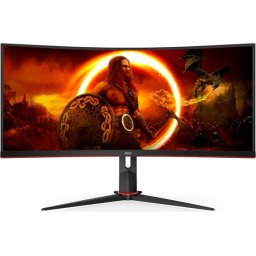 Монитор AOC CU34G2XP - 34" VA Curved WQHD (3440x1440) 180Hz, HDR400