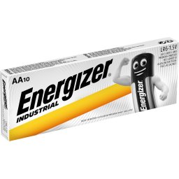 Алкални батерии индустриални LR6 AA 1,5V 10PK INDUSTRIAL ENERGIZER