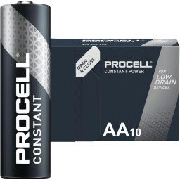 Алкална батерия LR6 1,5V AA 10pk опаковка CONSTANT MN1500 PROCELL