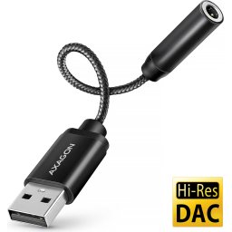 AXAGON ADA-HA - USB-A Hi-Res DAC audio adapter