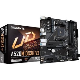 Дънна платка GIGABYTE A520M DS3H V2