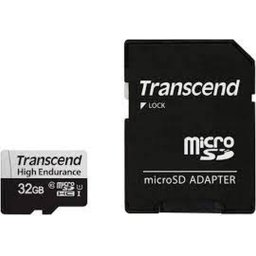 Памет Transcend High Endurance microSDHC 32GB + adapter