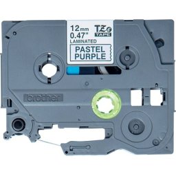 BROTHER TZe-MQF31 tape black/pastel light lilac 12mm/4m