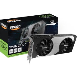 Видео карта Inno3D GeForce RTX 5060 8GB GDDR7 Twin X2 OC