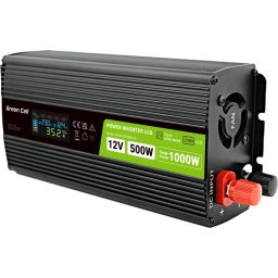 Инвертор Green Cell 12/220V, DC/AC 500W
