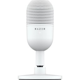 Razer Seiren V3 Mini - White, Ultra-compact Streaming Microphone