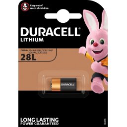 Литиева фото батерия PX28L/ 4LR44 -1бр. 6V DURACELL