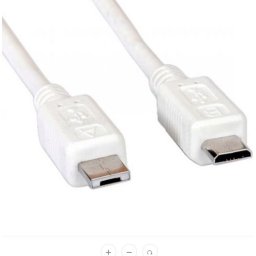 Roline Cable USB2.0 Micro A-Micro B, M/M, 1.8m