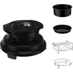 Мултикукър Tefal LF101810 FRY TURBO CRISPY LID BLK EU