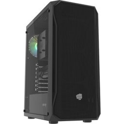 Кутия за компютър Fury PC Case Shobo SH4 RGB Midi Tower, Window, Black