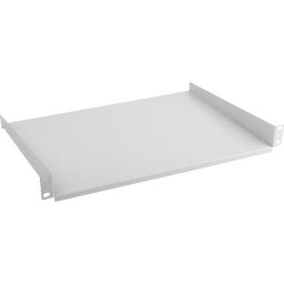 Аксесоар Lanberg 19" fixed shelf 1U / 483x315mm, max load capacity up to 20kg, grey