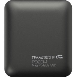 Team Group PD20M Mag Portable SSD 1TB, Titanium Gray