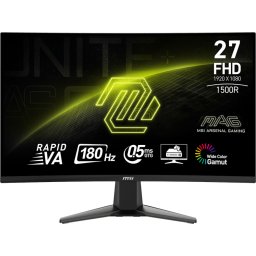 Монитор MSI MAG 27C6F - 27" FHD VA 180Hz Curved