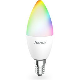 HAMA Смарт LED крушка WLAN, E14, Matter, 4,9 W, RGBW, 176641