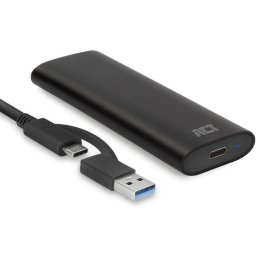 Чекмедже за диск ACT AC1615, USB-C M.2 NVMe / PCIe SSD