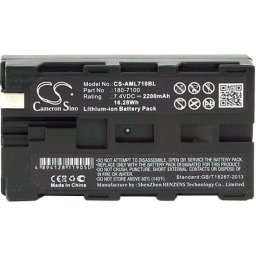 Батерия за баркод скенер AML M7100 M7220 180-7100 LiIon 7.4V 2200mAh Cameron Sino