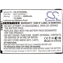 Батерия за баркод скенер Honeywell EDA50K ScanPal 50 BAT-EDA50K-1 LiIon 3.8V 4000mAh Cameron Sino