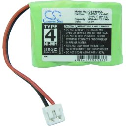 Батерия за телефон 3* 1/2АА 3.6V NiMH 600mAh V Tech 2417 KX-A40 Cameron Sino
