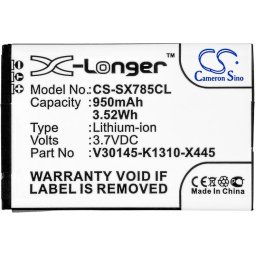 Батерия за телефон Siemens Gigaset SL780 3,7V 950mAh LiIon CAMERON SINO