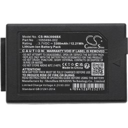 Батерия за баркод скенер ZEBRA/ TEKLOGIX/ MOTOROLA WorkAbout Pro 4 LiIon 3.7V 3300mAh Cameron Sino