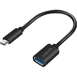 Logilink Адаптер USB3.2 C-A, M/F, OTG, 15cm