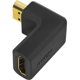 LogiLink Adapter HDMI M/F, 90 degrees 4K/30