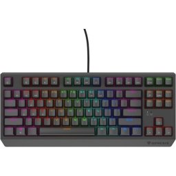 Клавиатура Genesis Gaming Keyboard Thor 230 TKL Lite US Rainbow Mechanical Outemu Red Black Hot Swap