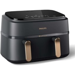 PHILIPS Airfryer Series 3000 Dual basket 8 Preset Menus