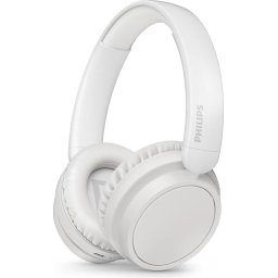 Безжични слушалки с наушници Philips TAH5209WT бели