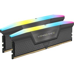 CORSAIR VENGEANCE Grey RGB DDR5 32GB (2x16GB) DDR5-6000 EXPO