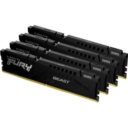 Памет Kingston FURY Beast Black 128GB (4x32GB) DDR5-5200