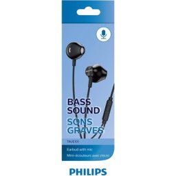 Слушалки Philips Headphones in-ear 14.2mm drivers open-back black