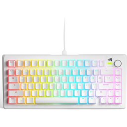 Геймърска механична клавиатура Glorious GMMK 3 75% White - Fox Linear Switches