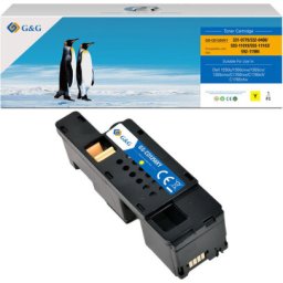Тонер касета за DELL 1250c/1350c/1355c - Yellow - WM2JC / 331-0779 / 331-0725 / 332-0408 / 332-0406 / VKYJT / DG1TR -