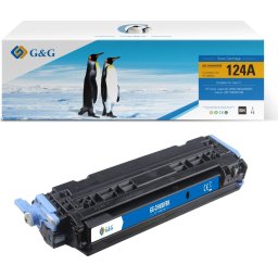 Тонер касета за HP - /124A/ - Q6000A / CRG707B (CRG-707B) - Black - NT-C6000FBK - G&G