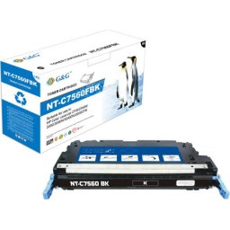 Тонер касета за HP COLOR LASER JET 3000/2700 - Q7560A - Black - NT-C7560F - G&G