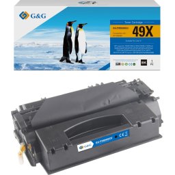Тонер касета за HP Q5949X / Q7553X, Canon CRG-708H / CRG-715H - NT-PH5949XCU G&G