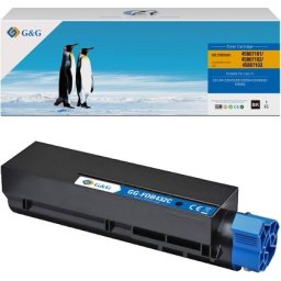 Тонер касета за OKI 45807111 Black - NT-FOB432XXC - G&G
