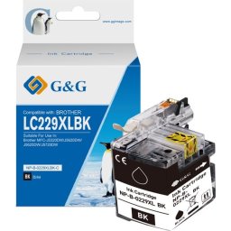 Глава за BROTHER - Black LC-229XLBK - G&G