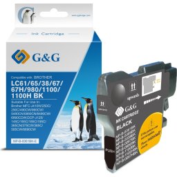 Глава за BROTHER - Black - LC-980BK / LC-1100BK) - G&G