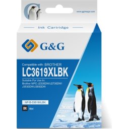 Глава за BROTHER - Black LC-3619XLBK - G&G