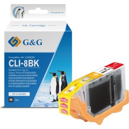 Глава за CANON CLI-8BK Black - Ink Tank - G&G