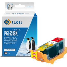 G&G Глава за CANON PGI-520BK Black