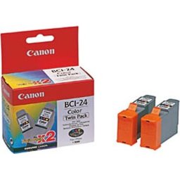 Комплект 2 глави за CANON BCI-24C Color - TWIN PACK