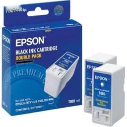 Комплект 2 глави за EPSON STYLUS COLOR 900/980N - Black - TWIN PACK - T003012