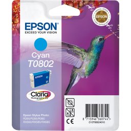 Глава за EPSON STYLUS PHOTO R 265/285/360/RX 560 - Cyan - C13T08024010